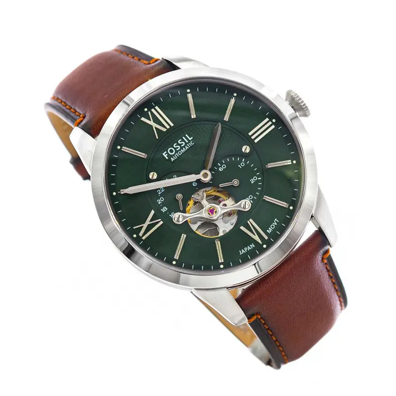 Fossil Townsman Automatic Green Dial Men's Watch- ME3265